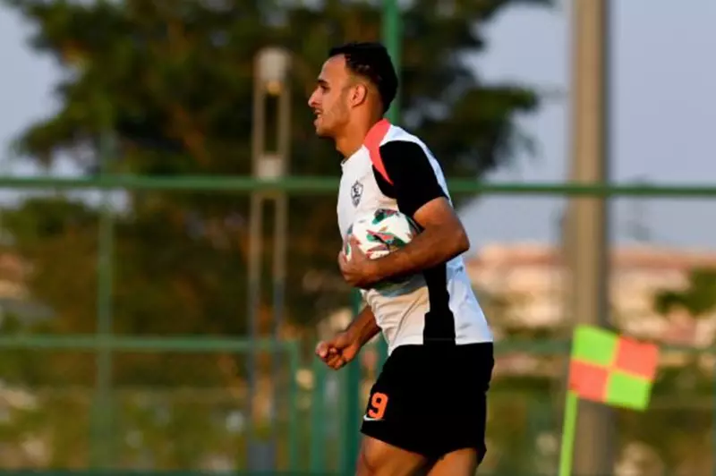 انتظام ناصر منسي وربيع في التدريبات الجماعية